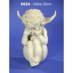 Engel hockend nicht sehen 20cm