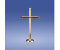 Altarkreuz Messing Vergoldet