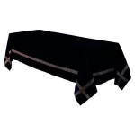 Katafalkdecke 150x300cm Samt schwarz und passender Bordüre**
