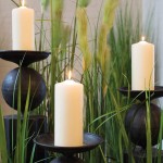 Gräserarrangement mit Rispe 80cm **