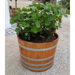 Akazienblumenkübel 60x60cm, Ausführung wählbar**