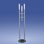 Achat Leuchter 3-Flammer, Welle**
