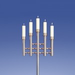 Brilliant Leuchter 5-Flammer, Pyramide **