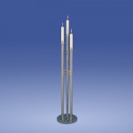 Diamant Leuchter 3-Flammer, dreidimensional*