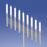 Topas Leuchter 9-Flammer, Schräge **