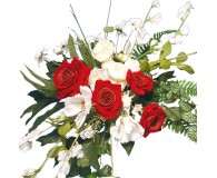 Blumenstrauß Rot/Weiß