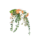 Blumenstrauß Orange/Weiß*