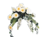 Blumenstrauß Weiße Gerbera*