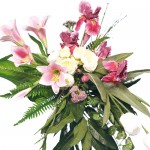 Blumenstrauß Rosa/Weiß*