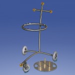 Urnenwagen vergoldete Ausführung mit/ohne Gesteckablage&Friedhofs oder Bestattermodell wählbar*