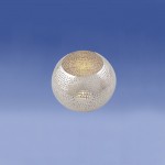 Teelichtkugel gelocht 12cmØ