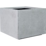 POLYSTONE STYLE Topvase, 40x40/30 cm, grau