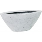 POLYSTONE BOAT Pflanzgefäß, 35x20/18 cm, grau