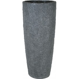 ROCKY Pflanzgefäß, 43/100 cm, smoke-granit