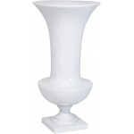 CESARE Pflanzgefäß, 49/89 cm, weiß hochglanz**