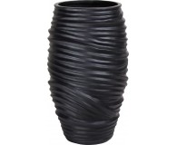 TOGA Pflanzgefäß, 42/70 cm, matt-schwarz
