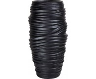 TOGA Pflanzgefäß, 52/100 cm, matt-schwarz