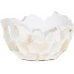 Muschel-Schale, 40/24 cm, Perlmutt weiß
