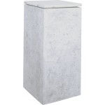 POLYSTONE STYLE Pflanzsäule, 33x33/70 cm, grau