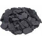 ROCKS Schiefersteine, 2-4 cm, schiefer, 25 kg L: 4 , B: 4 , H: 0,5 | schiefer**