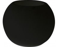 PREMIUM GLOBE Pflanzgefäß, 40/32 cm, schwarz