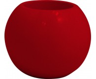 PREMIUM GLOBE Pflanzgefäß, 40/32 cm, rubinrot